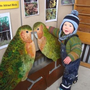 Dylan in the Community Nursery