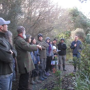 Talk in the Threatened Plant Garden