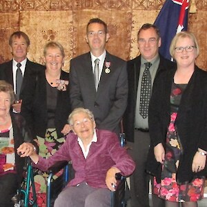 Sally, Bob, Chris, Brian, John, Wendy, Margaret and Marjorie